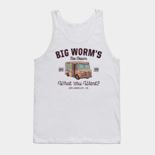 big worm ice cream Tank Top